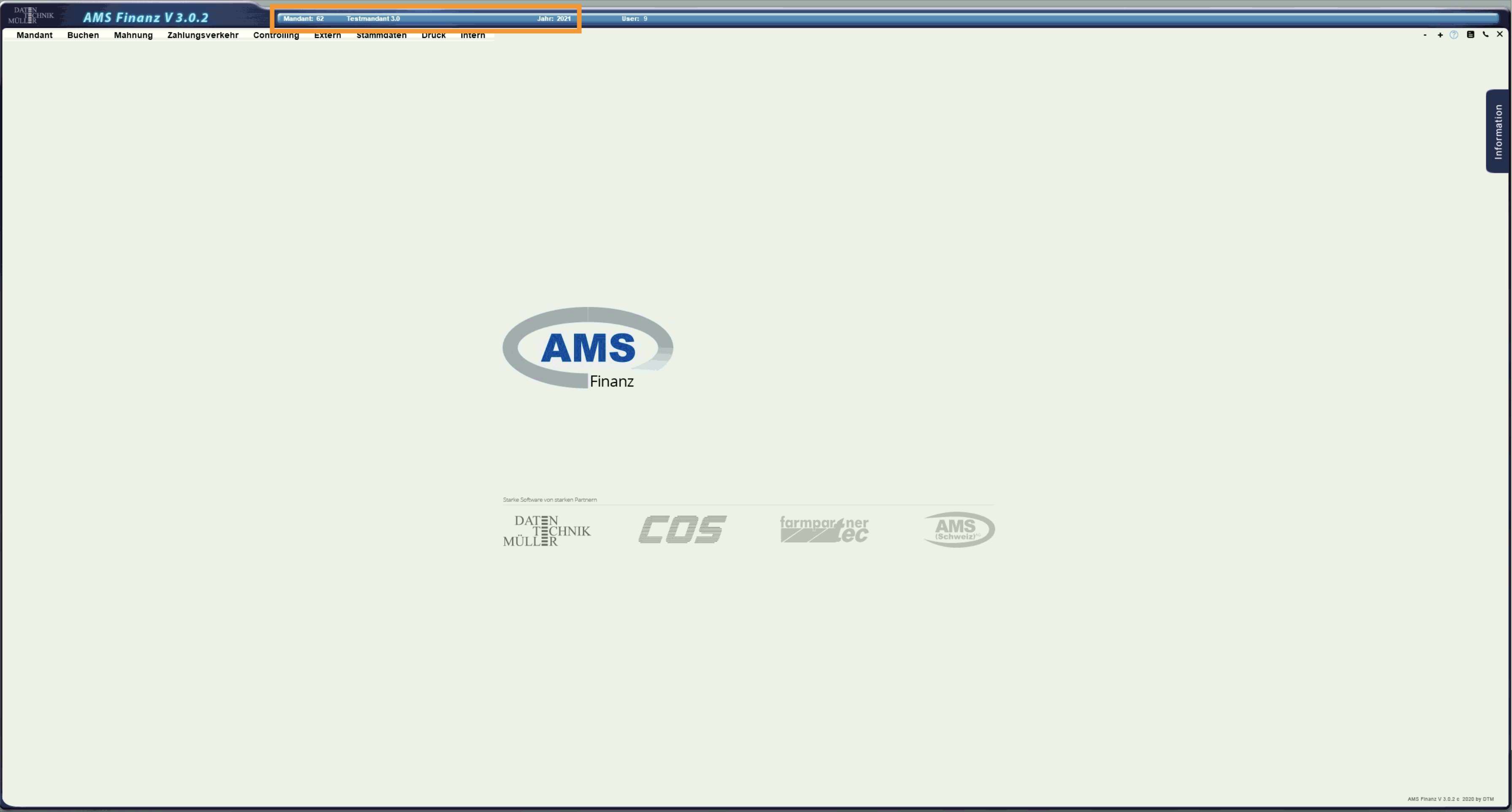 Mandant wählen_ausgewählt