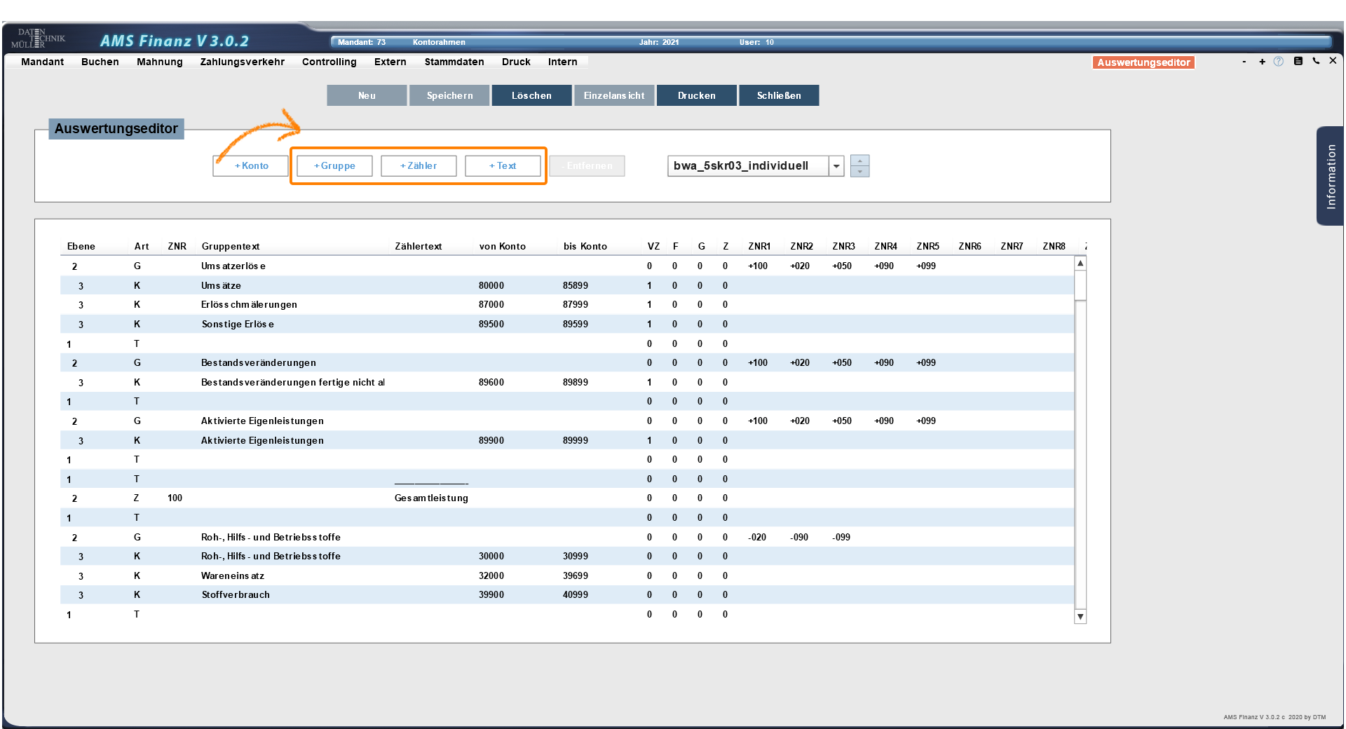Auswertungseditor_Gruppe-zaehler-text