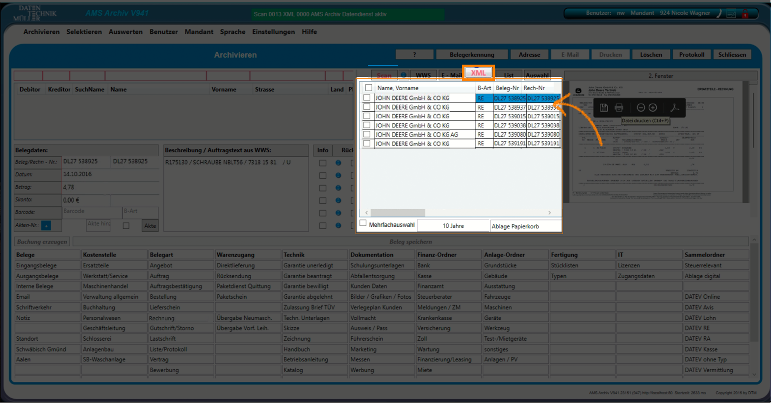 Archivieren_Eingangsordner_XML