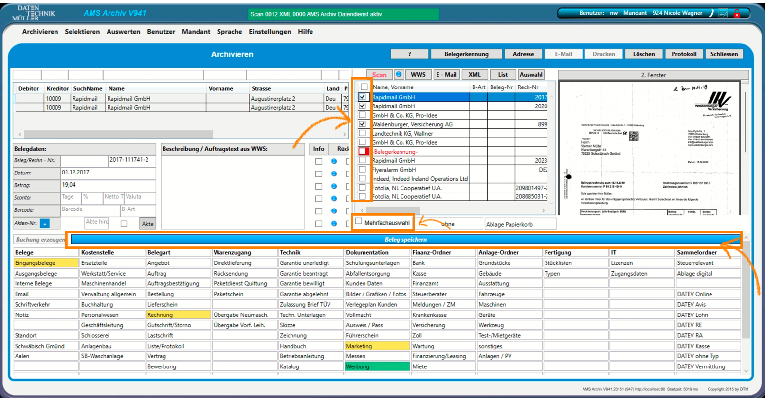 Archivieren_automatisch-archivieren_Mehrfachauswahl