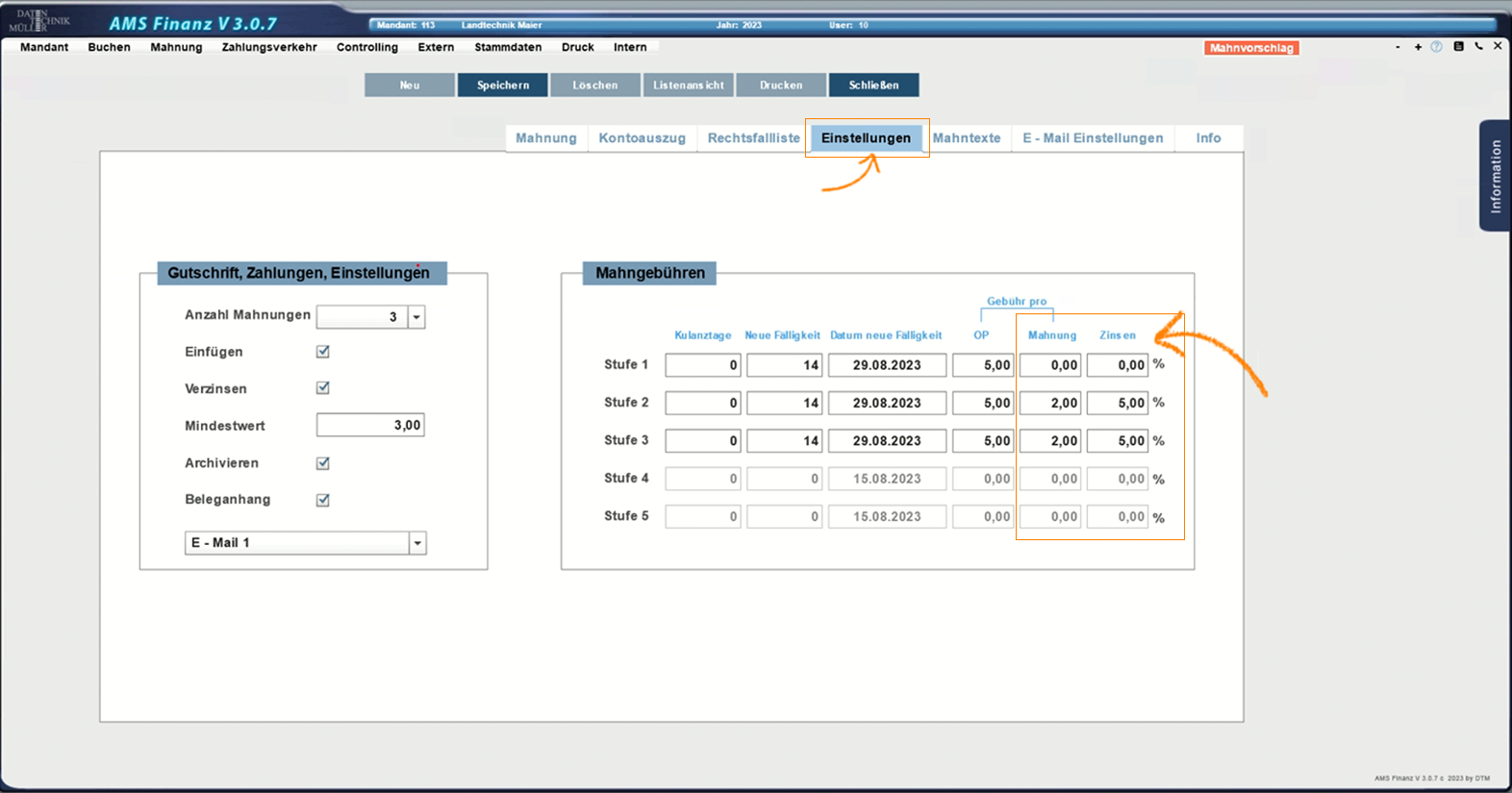 Mahnvorschlag_Einstellungen_Zinsen