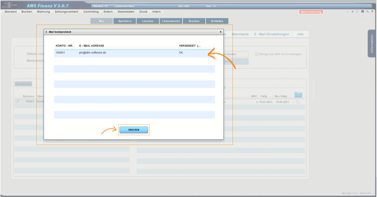 Mahnvorschlag_Sendeprotokoll
