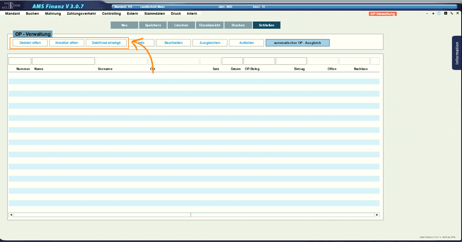 OP-Verwaltung_Auswahl