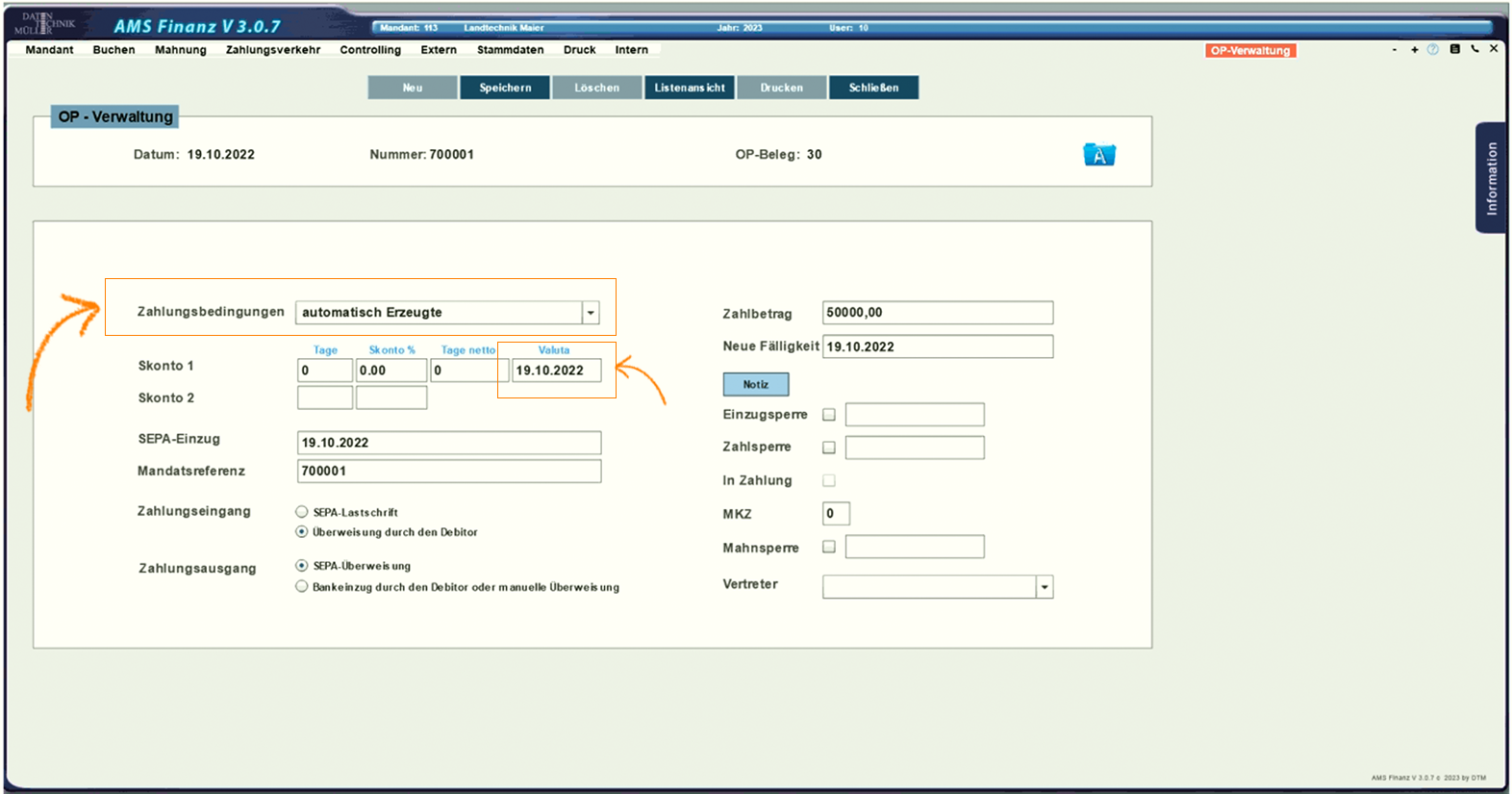 OP-Verwaltung_OPDebitor_Zahlungsbedingungen