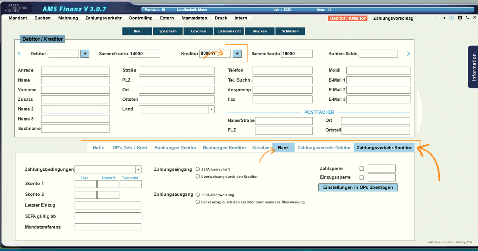 Zahlungsvorschlag_Stammdaten